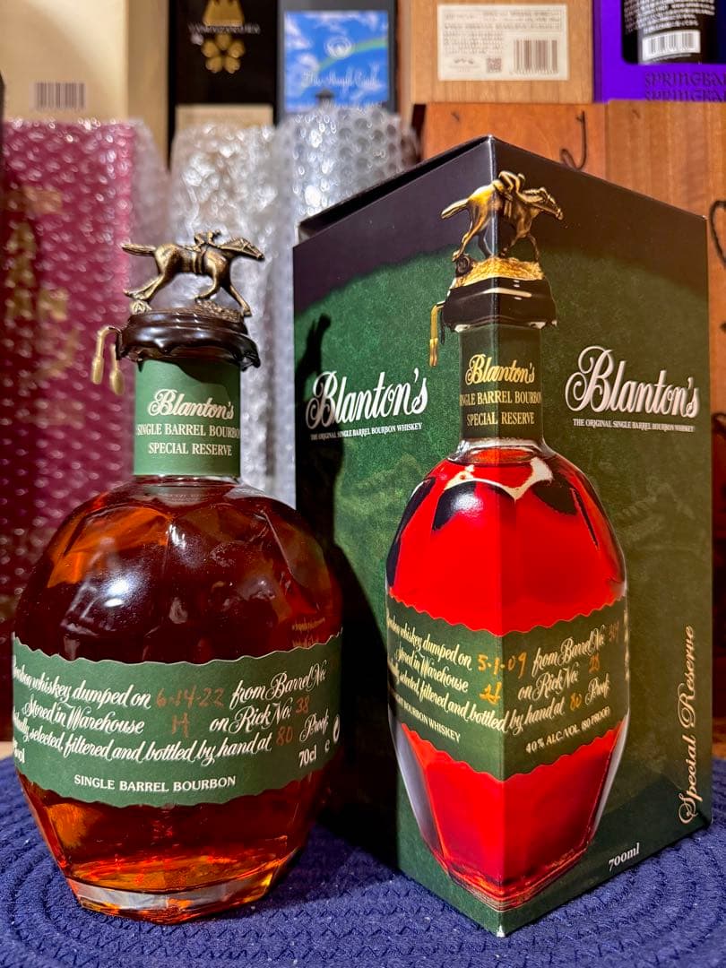 ブラントン スペシャル リザーヴ グリーン ラベル Blantons Green