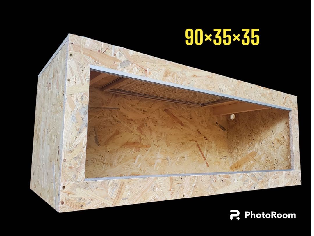 爬虫類ケージ 90×35×35㎝ ストッパー付属