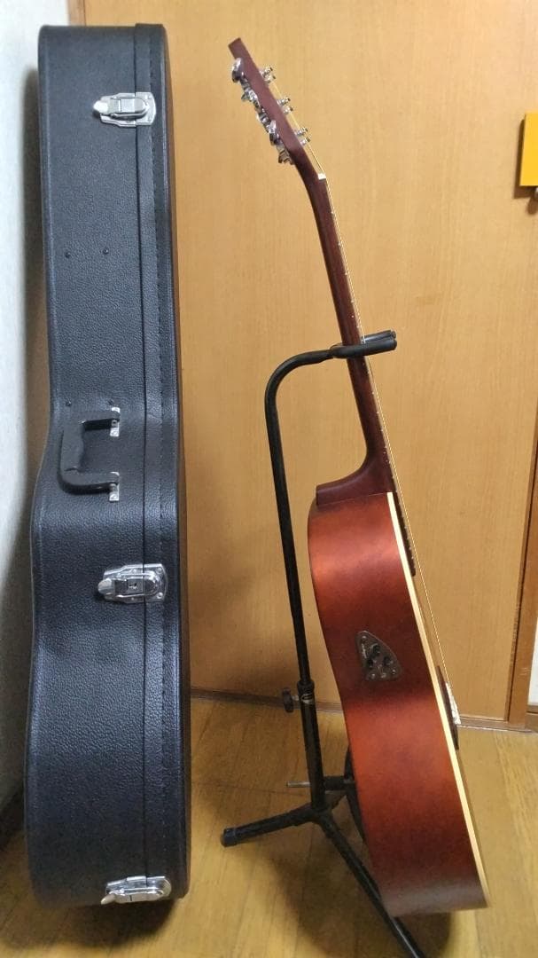 ❤️弦高調整済「シーガル S6+FOLK MEQ エレアコ 」＋ケース　指弾き良