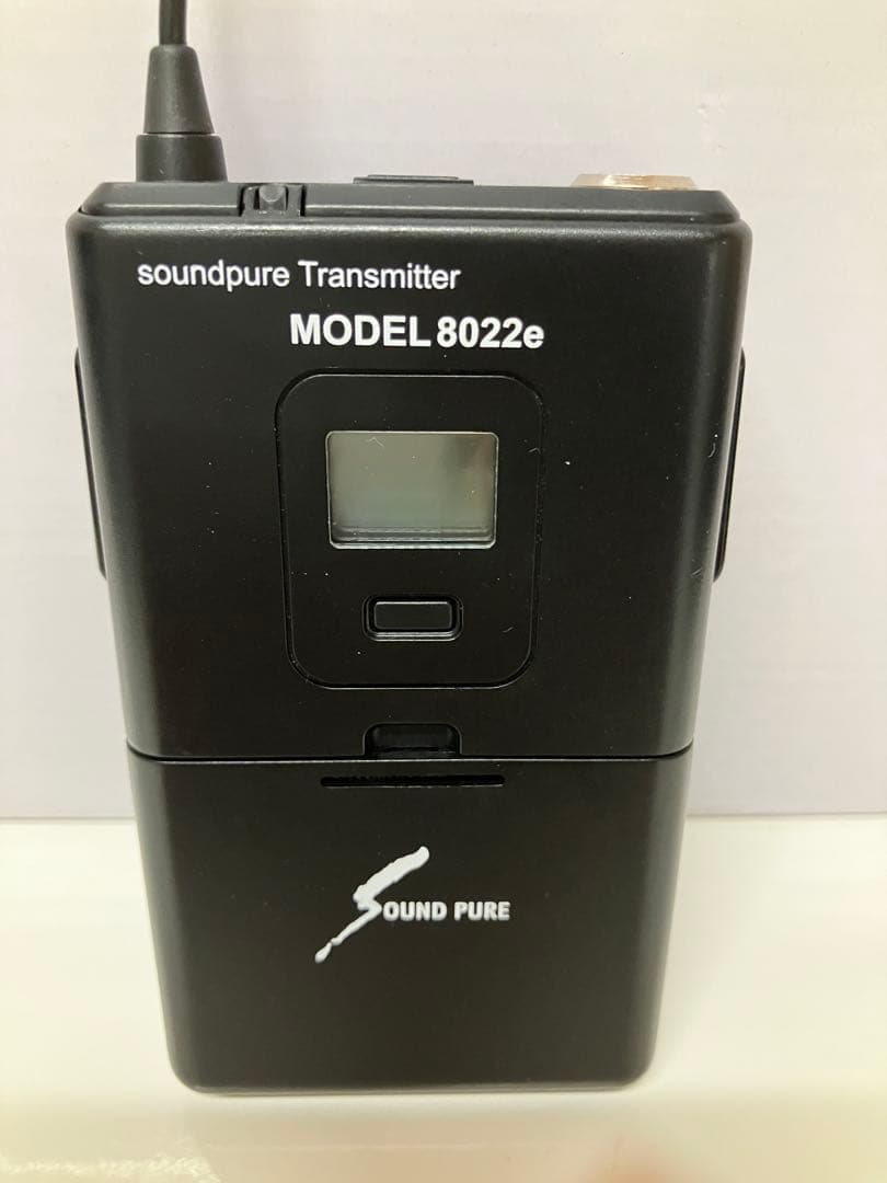 E02 SOUND PURE サウンドピュア ワイヤレスマイク 受信機　付属品有