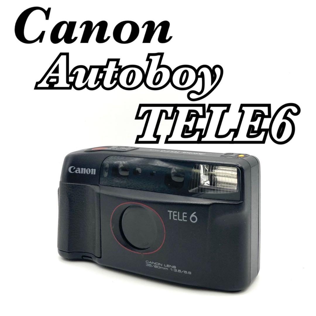 【完動品 美品】Canon Autoboy TELE6 DATE 動作確認済