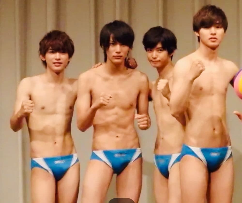 【水球ヤンキース】arena x-PYTHON　SSサイズ 光沢 競パン