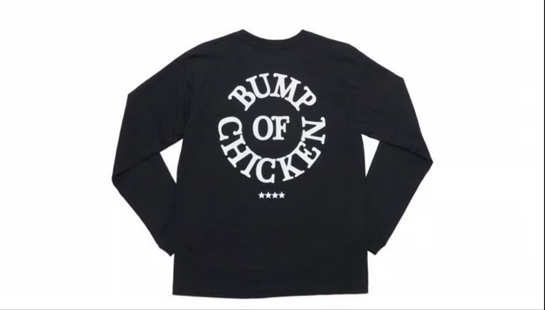 BUMP OF CHICKEN ロンT 黒 Lサイズ バンプオブチキン