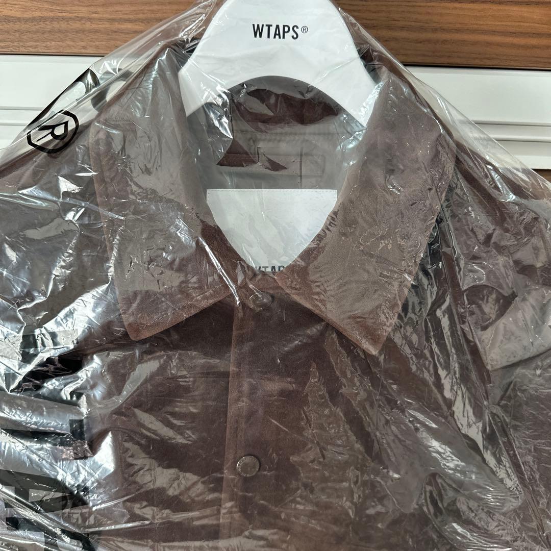 25AW WTAPS CHIEF JACKET SYNTHETIC 茶　新品 L