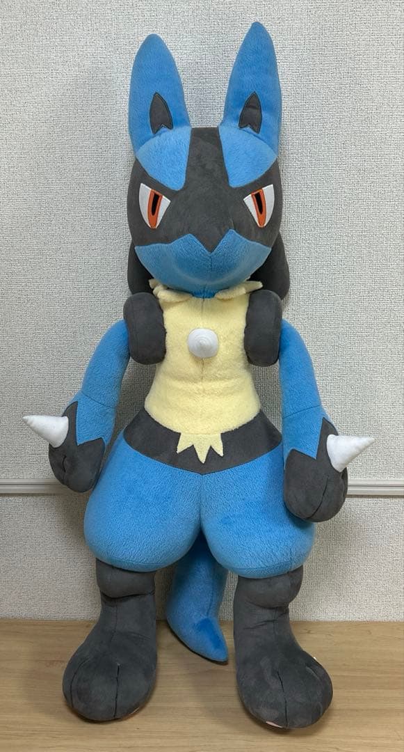 ポケモン　ぬいぐるみ　ルカリオ　ハートランド