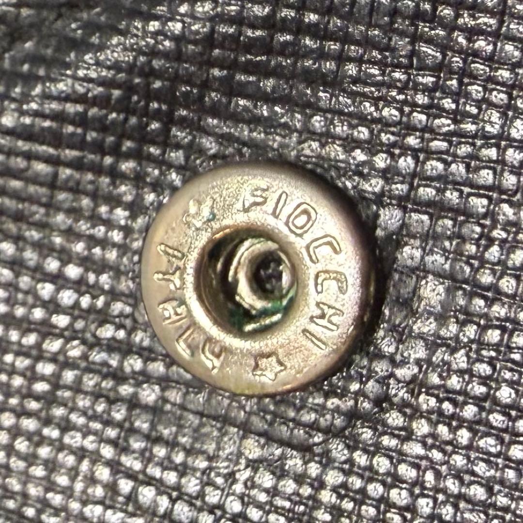 PRADA 二つ折り財布 コンパクトウォレット サフィアーノレザー 三角ロゴ 黒