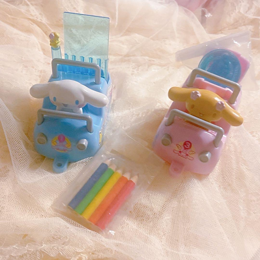 【最終価格・絶版】レア　シナモン　文房具カー　貴重　平成レトロ　サンリオ