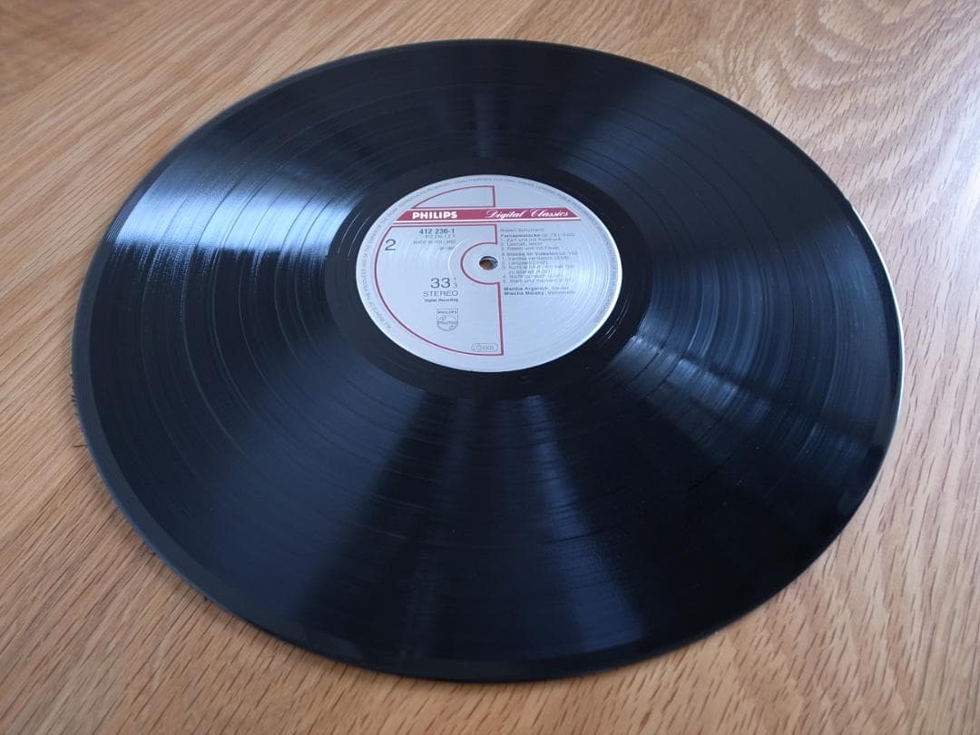 アルゲリッチ＆マイスキー / シューベルト : アルペジオーネ・ソナタ LP