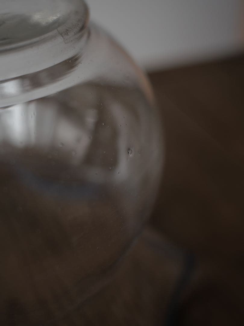 金魚鉢　鉢　ガラス　ディスプレイ　花器　古家具　古道具　アンティーク　昭和レトロ