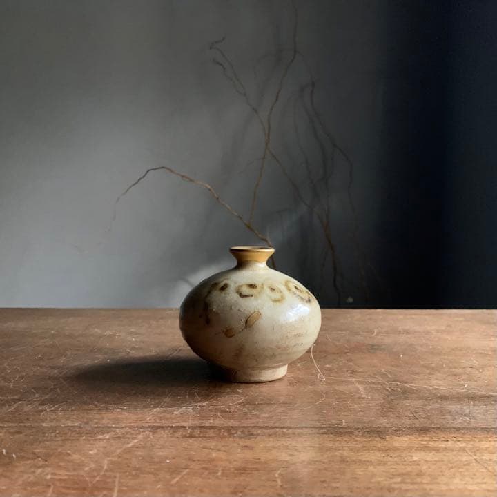 美濃 鉄絵 徳利 酒器（織部 御深井） 古美術 古道具 アンティーク