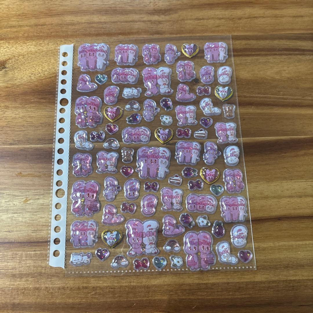 シール帳 完成品 おまけ付き