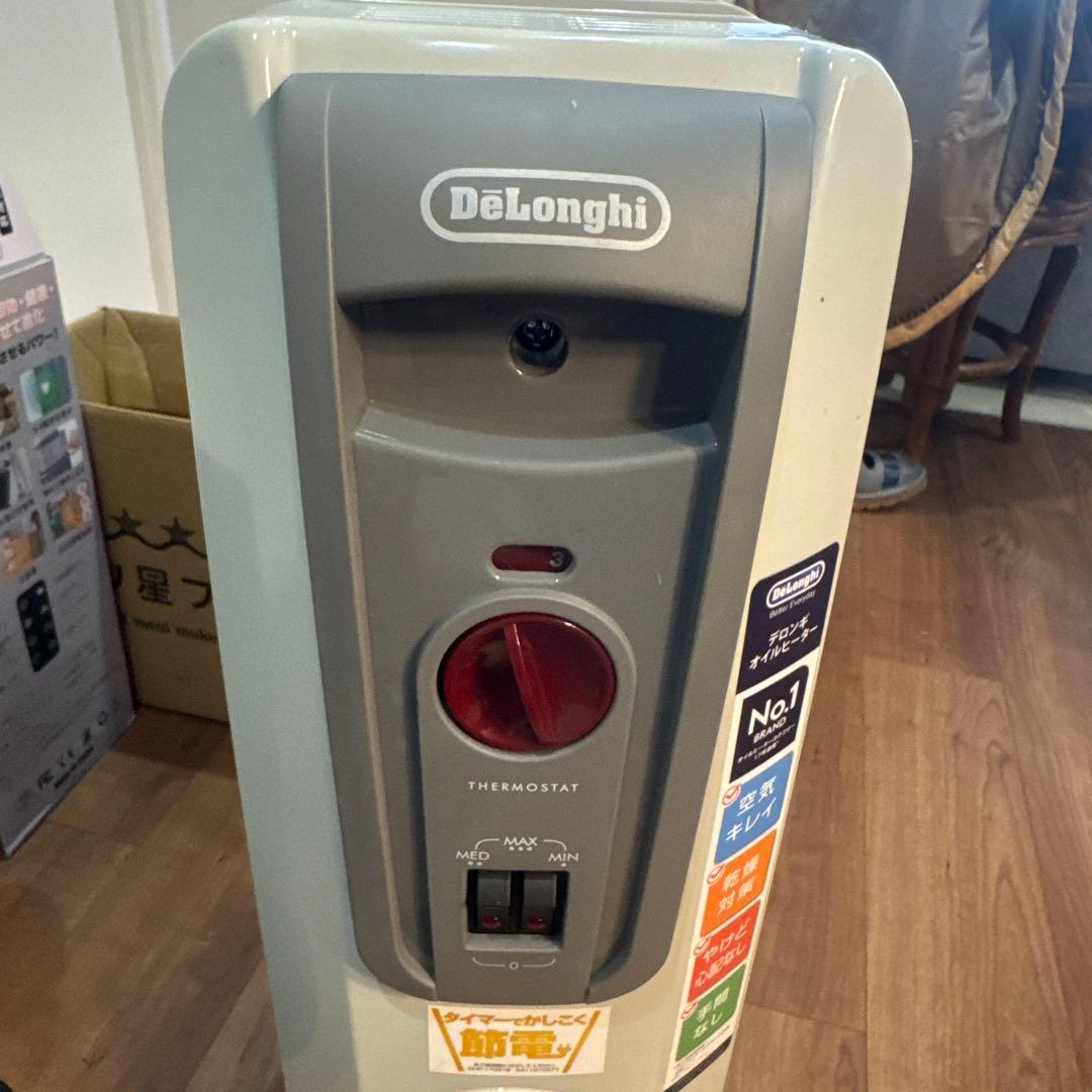 DeLonghi オイルヒーター サーモスタット付き