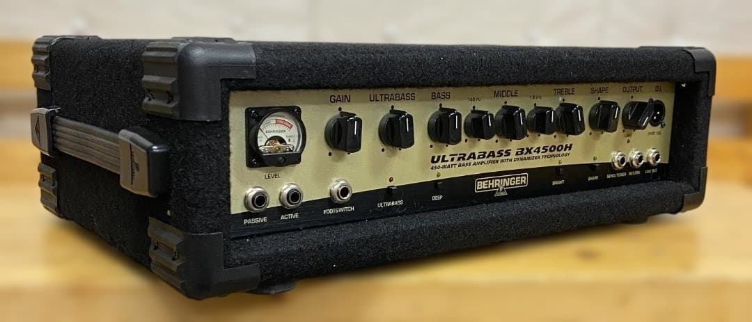 【値下げ：美品】Behringer BX4500H ベースアンプ 動作良好②