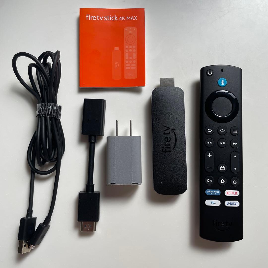 Amazon Fire TV Stick 4K Max 本体と付属品セット
