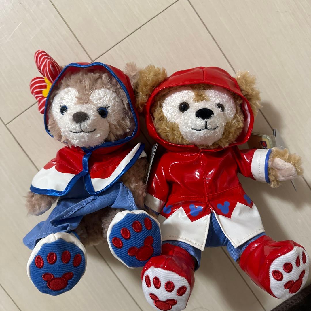 上海ディズニー限定　レア　ダッフィー　シェリーメイ　SSサイズ　ぬいぐるみ