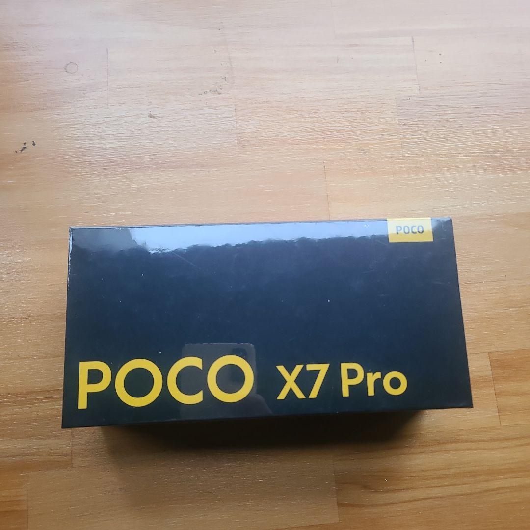 スマートフォン本体 POCO X7 Pro black 8GB/256GB freesim
