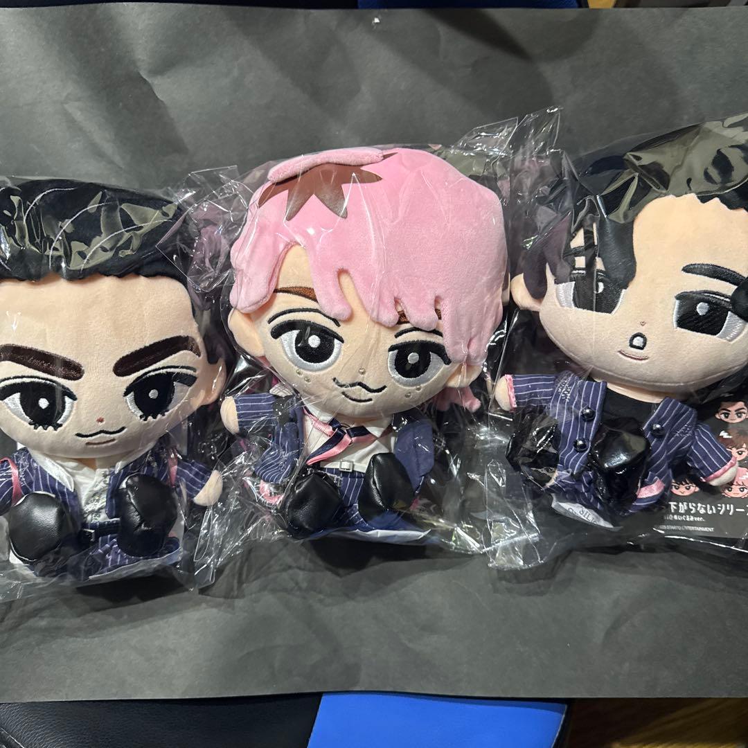 スノーマン　目黒　佐久間 ラウール　すのチル　BIGぬいぐるみ＆ポ－チ2点