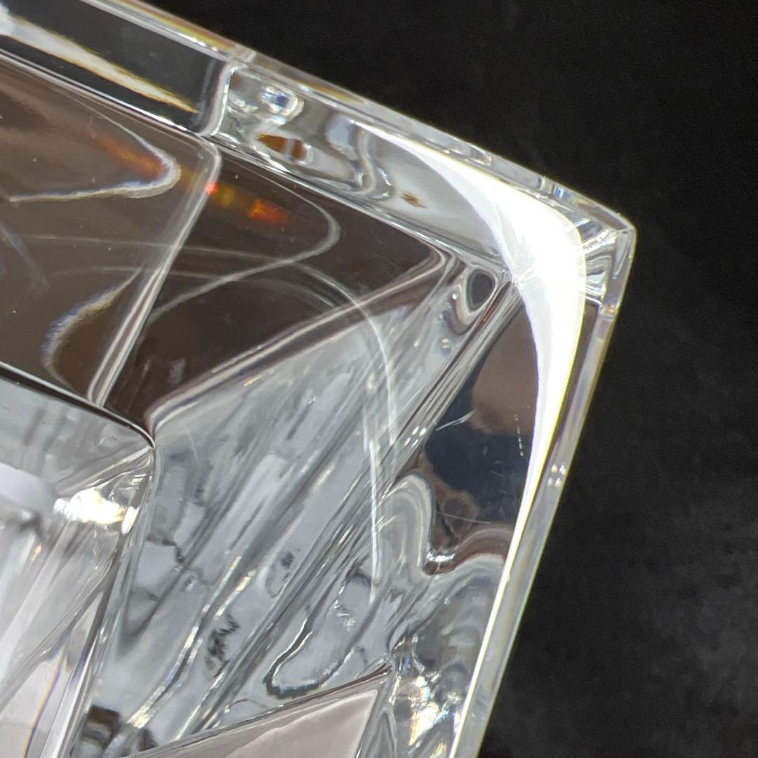 バカラ　アーキテクチャー花瓶　共箱　高さ23.8㎝　東Y7-1209☆1Fトニヒ