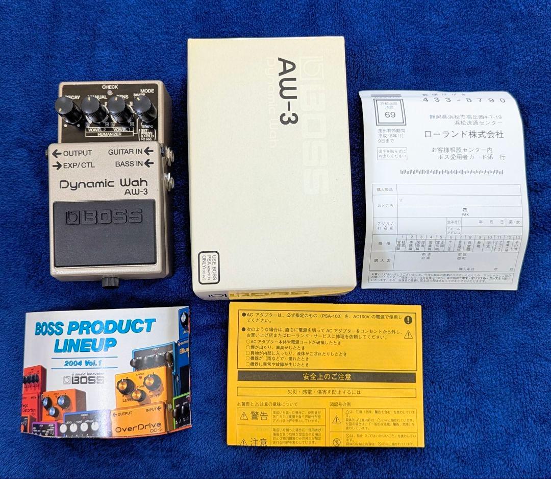 BOSS ボス　AW-3 Dynamic Wah ダイナミックワウ