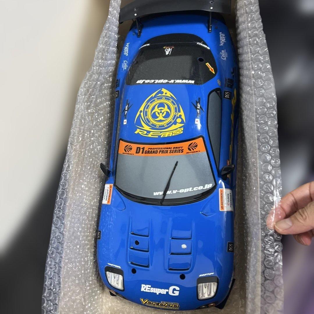 1/10　ラジコンボディ　RX-7　RE雨宮　電飾付き