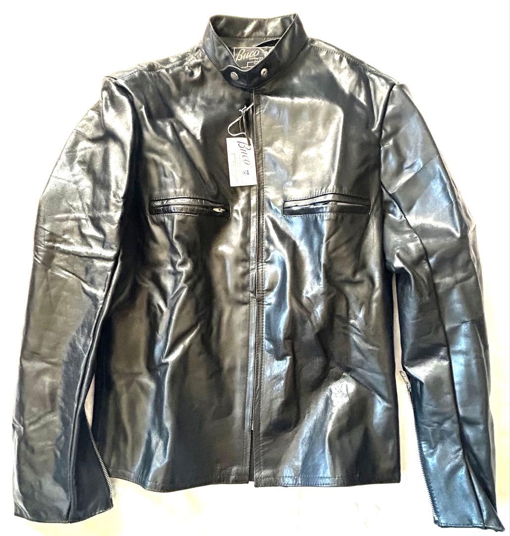 【デッドストック】BUCO ブコ　革ジャン　シングルライダース　ヴィンテージ40