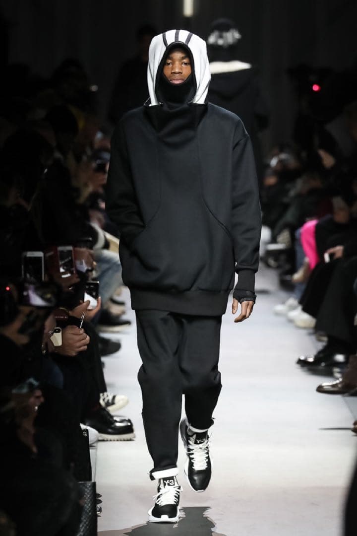 Y-3 M BINDING CARGO PANTS S 黒 2018AW