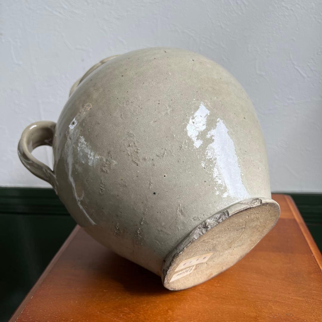 k873 西洋骨董 大きな水差しの様な花瓶/フラワーベース コルク栓詰まり