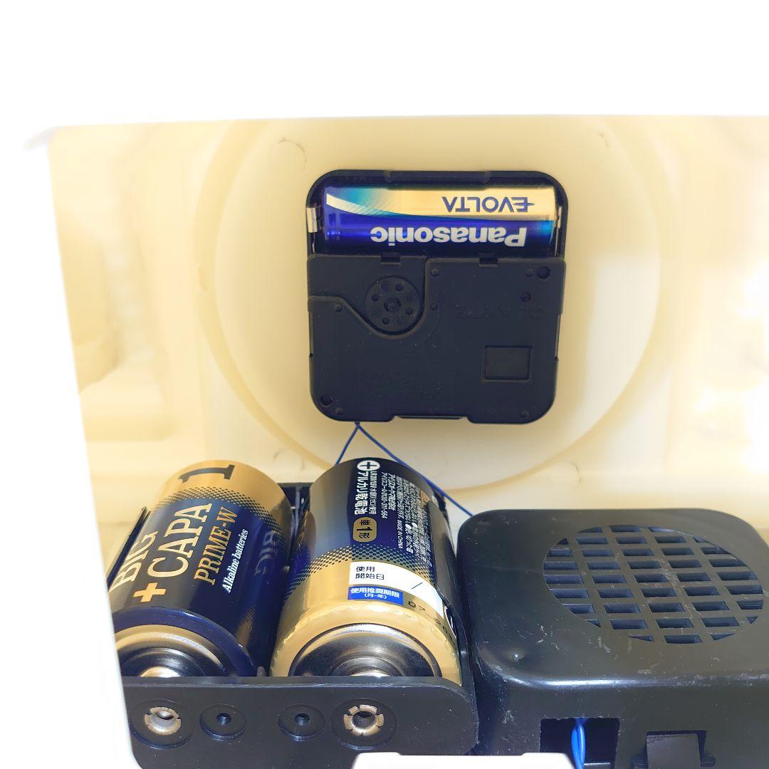 不二家 ミルキー 40周年記念 懸賞品 置き時計 メルヘンクロック 1992年