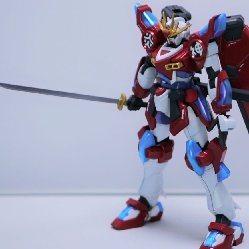 HG 神バーニングガンダム 塗装 完成品 バンダイ ガンプラ 1/144