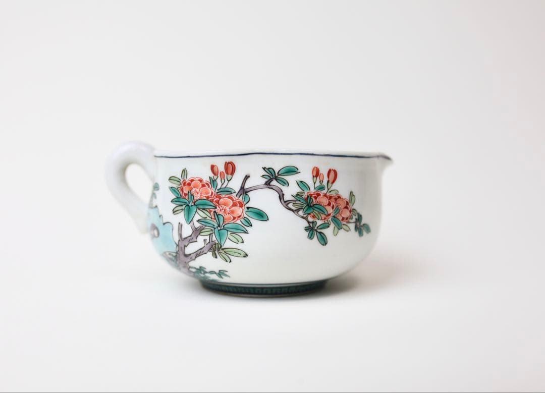 九谷焼 金城竜山 鳳凰 細密絵 石野 竜山 急須 煎茶道具 茶道具 茶器 煎茶碗