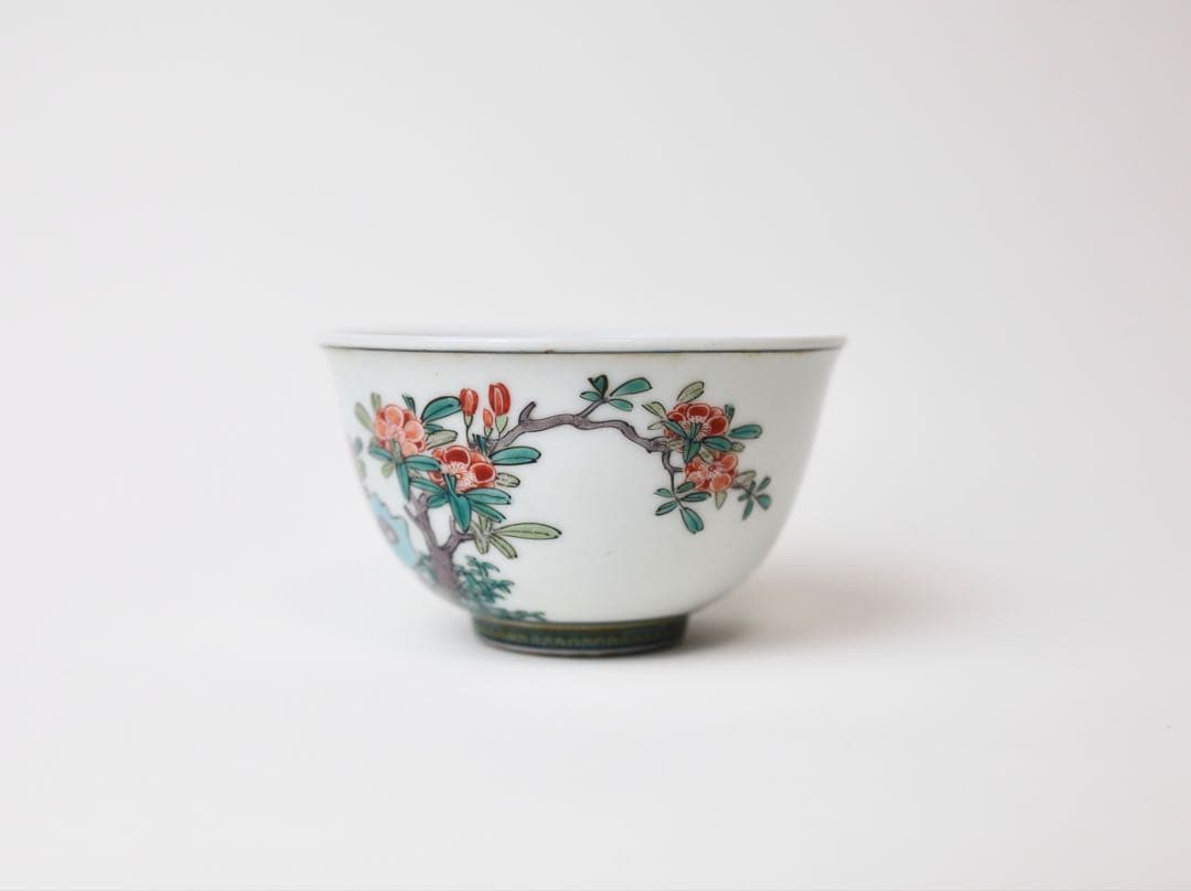 九谷焼 金城竜山 鳳凰 細密絵 石野 竜山 急須 煎茶道具 茶道具 茶器 煎茶碗