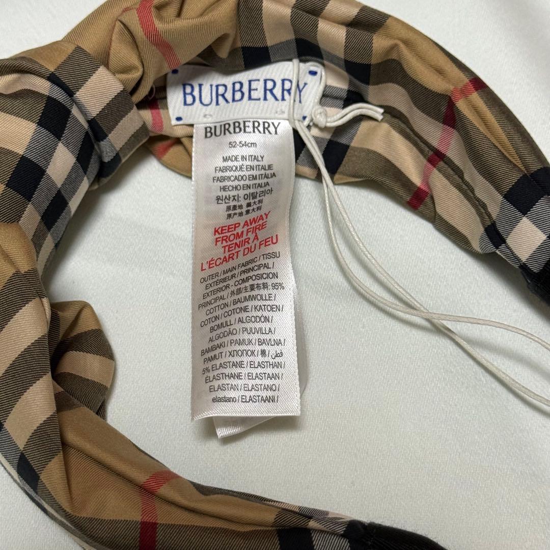 Burberry カチューシャ　バーバリーチェック