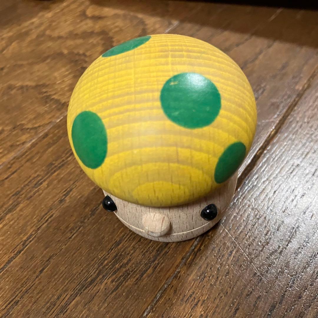 こまむぐ　木製きのこ型おもちゃセット どんぐりころころ