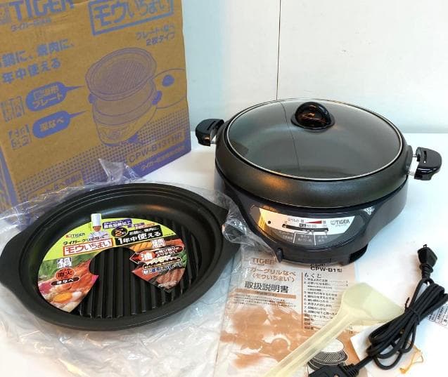✨️新品未開封✨️再値下げ✨️タイガーグリル鍋ホットプレートCPW-B131HR