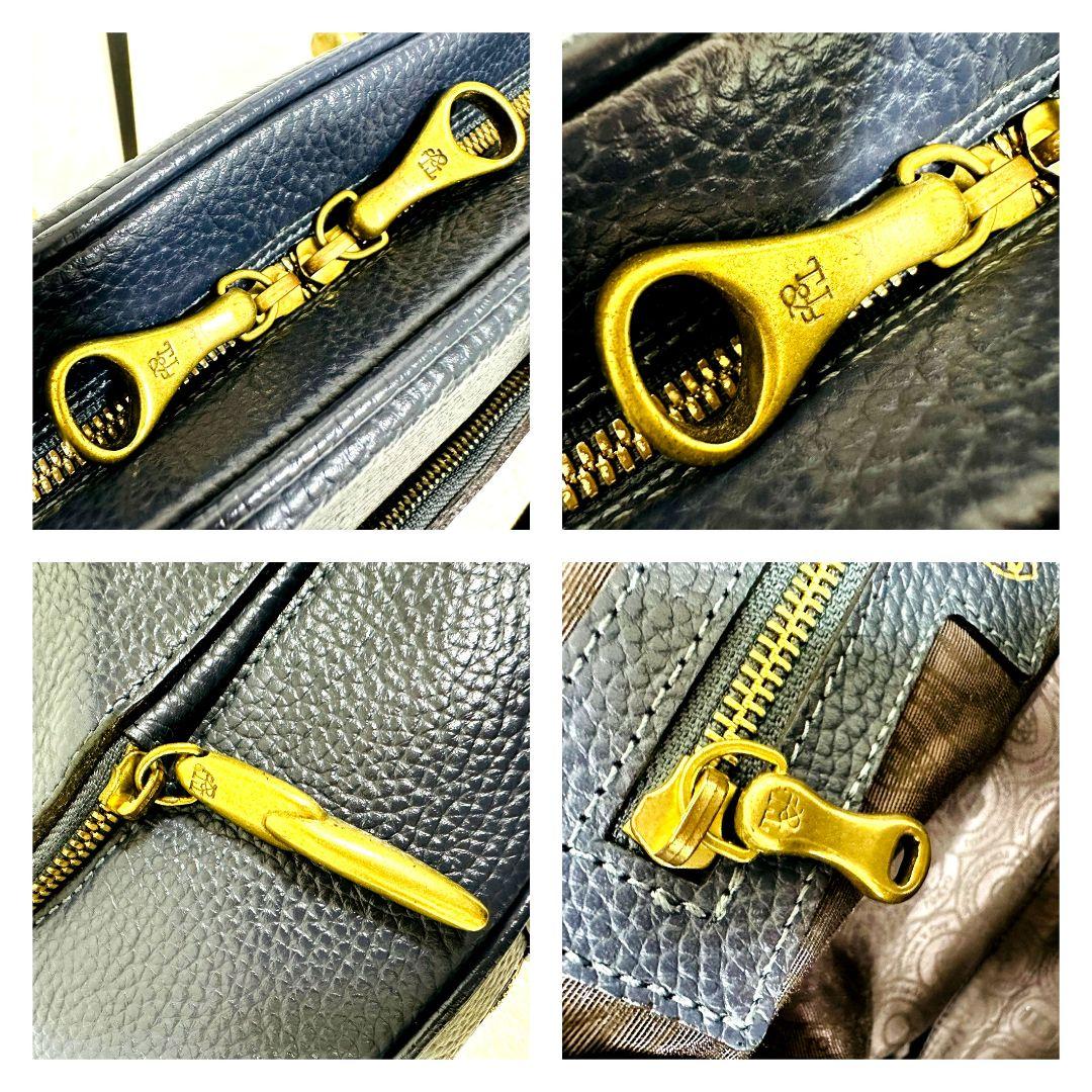 トフアンドロードストーン ミスター ビジネスバッグ ブリーフケース シボ革