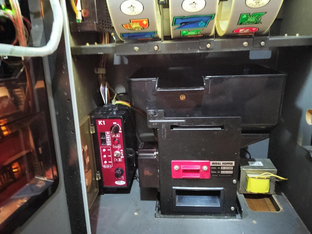 【パチスロ実機】北電子★ハイパージャグラーV【不要機付】４号機・レア・人気