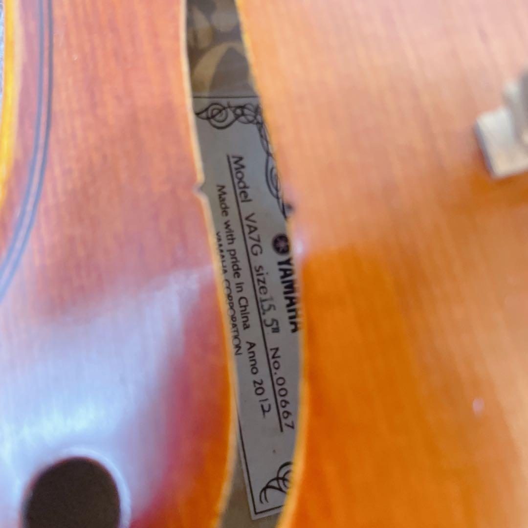 YAMAHA ヤマハ ビオラ VA7G 15.5 2012 弓 ケース付き