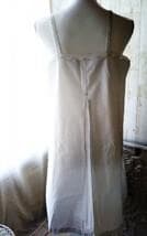 フレンチ アンティーク 刺繍 ワンピース *フランス ヴィンテージ 麻 リネン