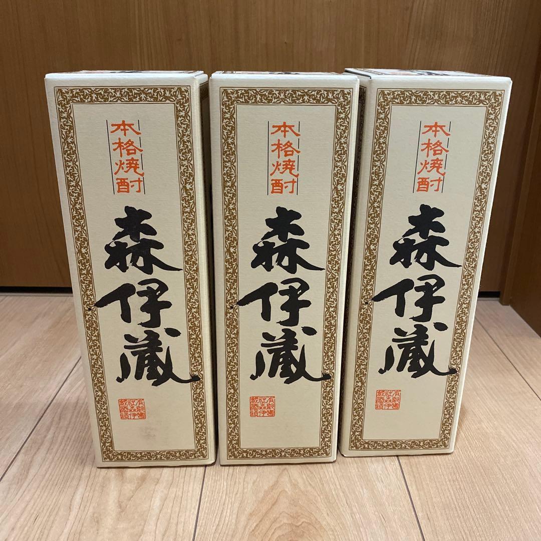 新品未開封本格焼酎 720ml 25度 森伊蔵酒造3本
