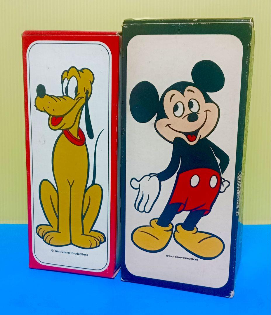 レア 1960s70's米国ビンテージ非売品 プルート&ミッキー ソーキーボトル