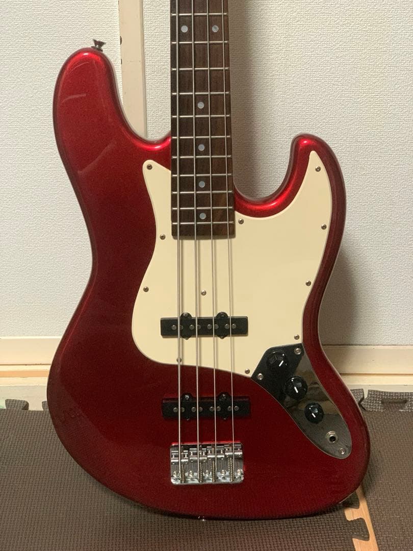Edgar JB JAZZ BASS ジャズベース ジャズベ 赤 エレキベース