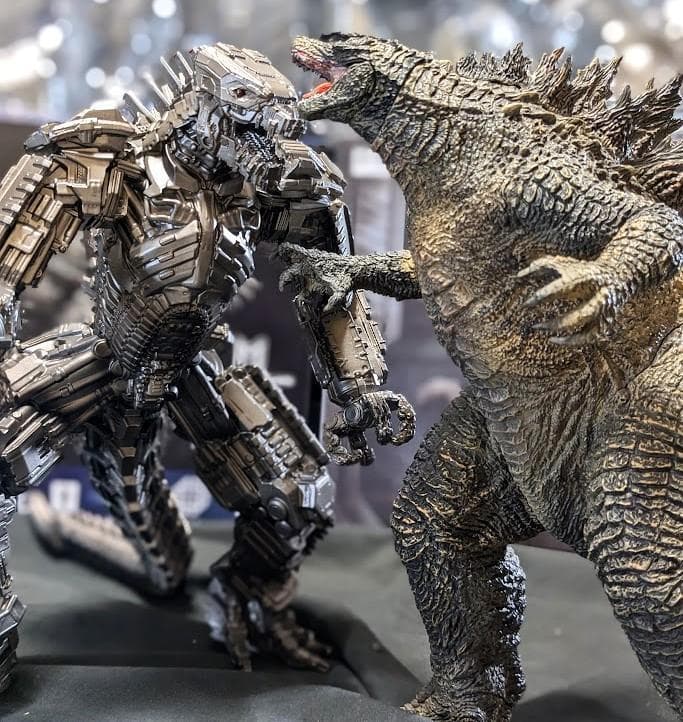 一番くじゴジラ＆メカゴジラ（バンプレスト）モンスターバース版 ソフビ２体セット