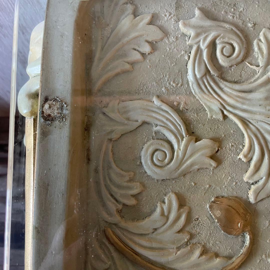 ロココ調 猫脚 アンティーク コンソールテーブル フランス家具 センターテーブル