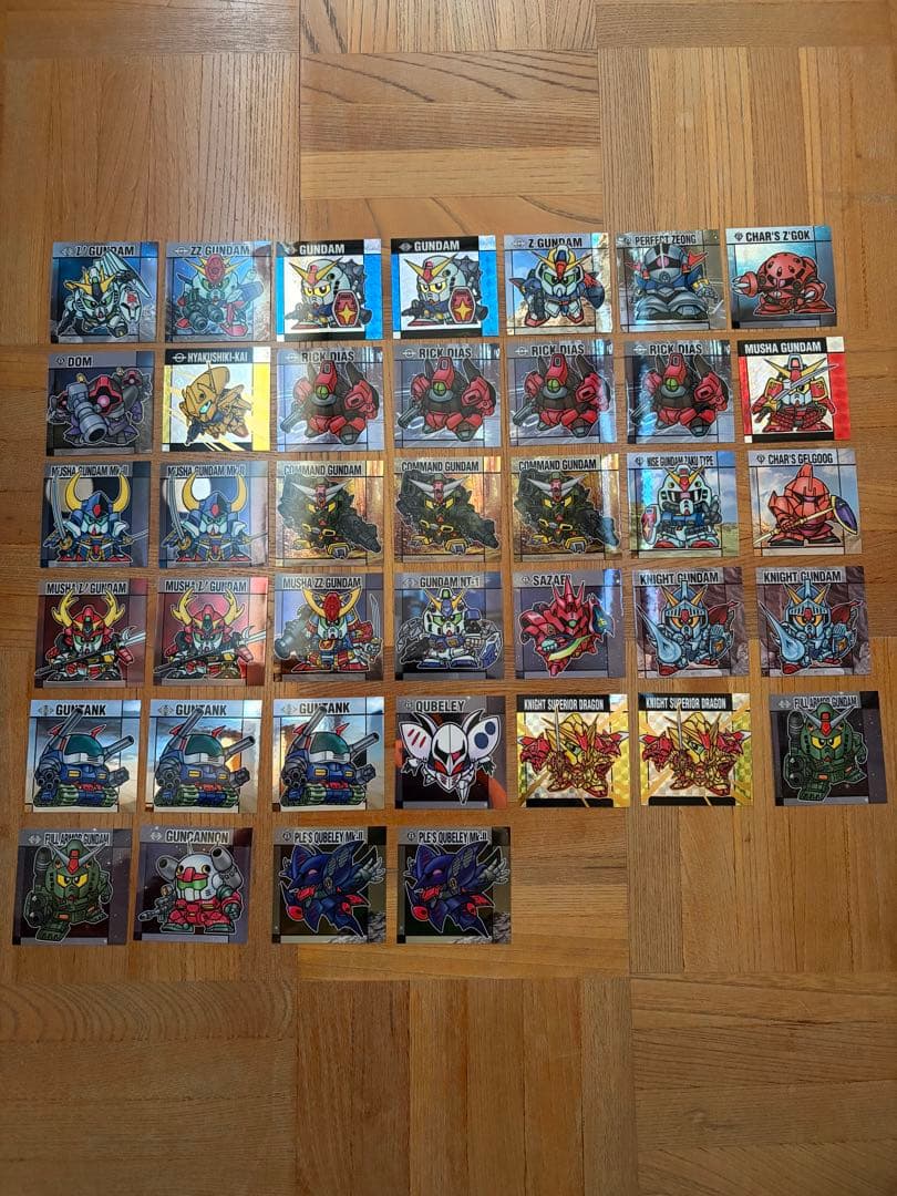 元祖SDガンダムスナック　シール　39枚セット