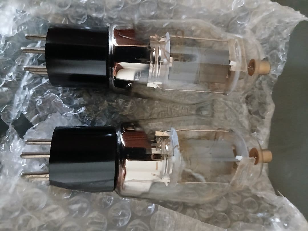 真空管アンプ シルバー 4本真空管搭載