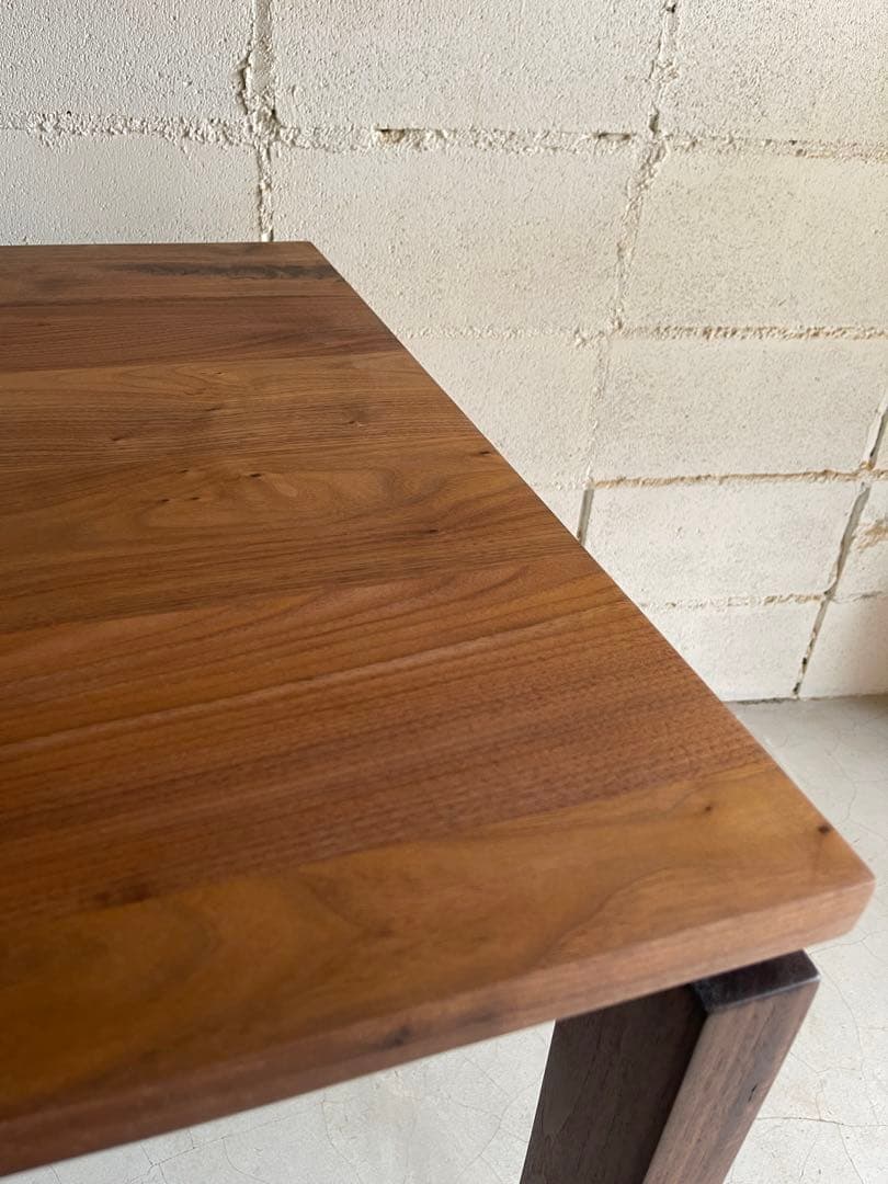 いろは　美品　高級　ウォールナット無垢材 ダイニングテーブル
