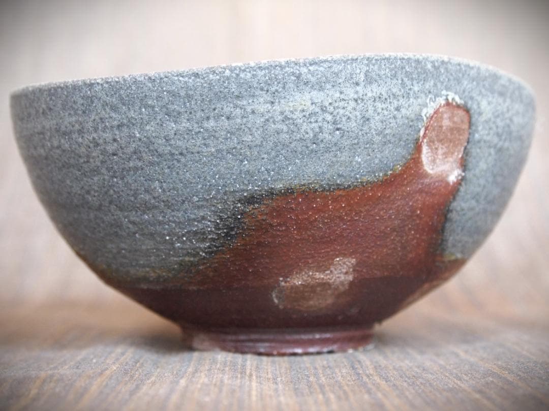 希少作★鯉江明【父＆師：鯉江良二】St. JOHN手茶碗B★共箱