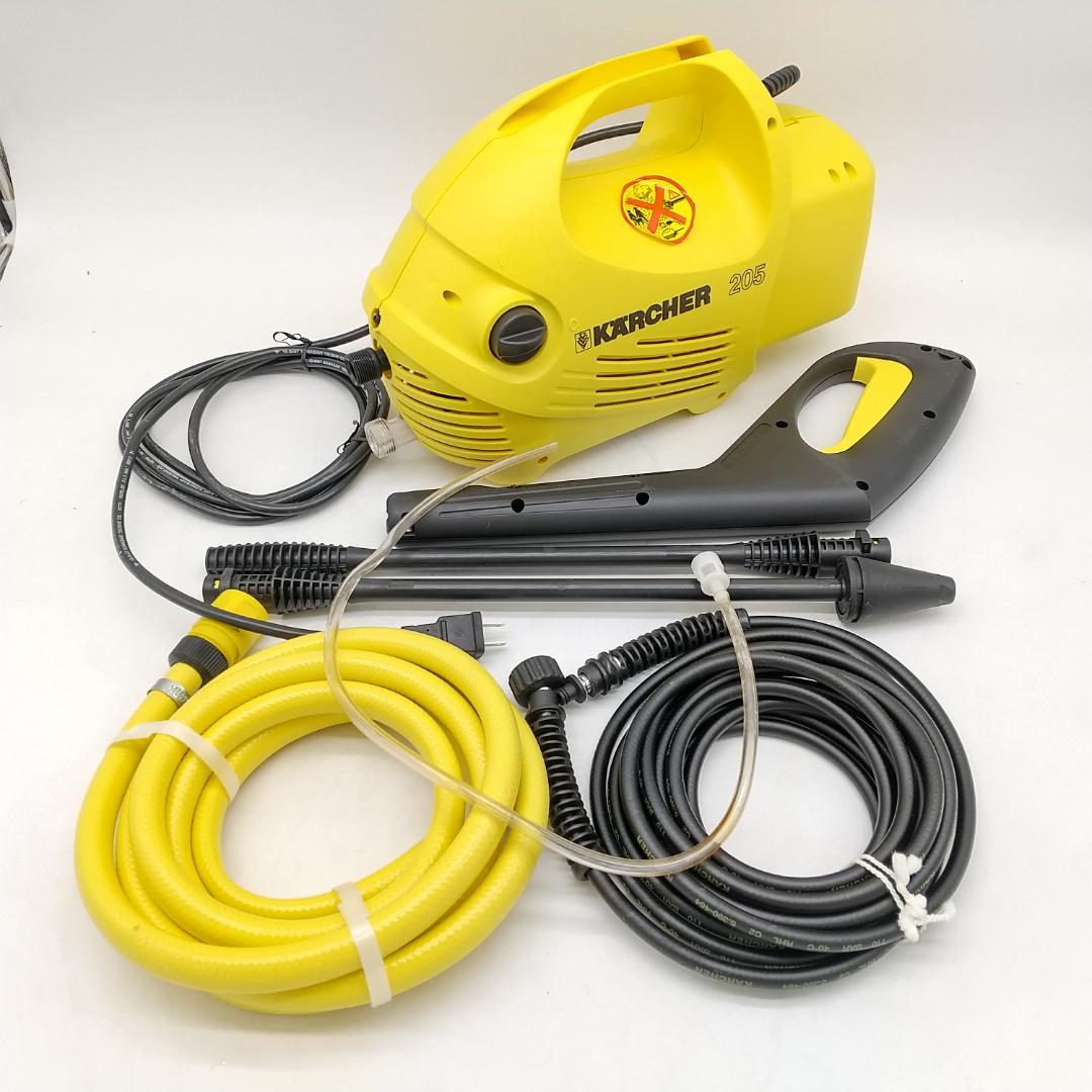 2523番 KARCHER ケルヒャー 家庭用高圧洗浄機 205プラス