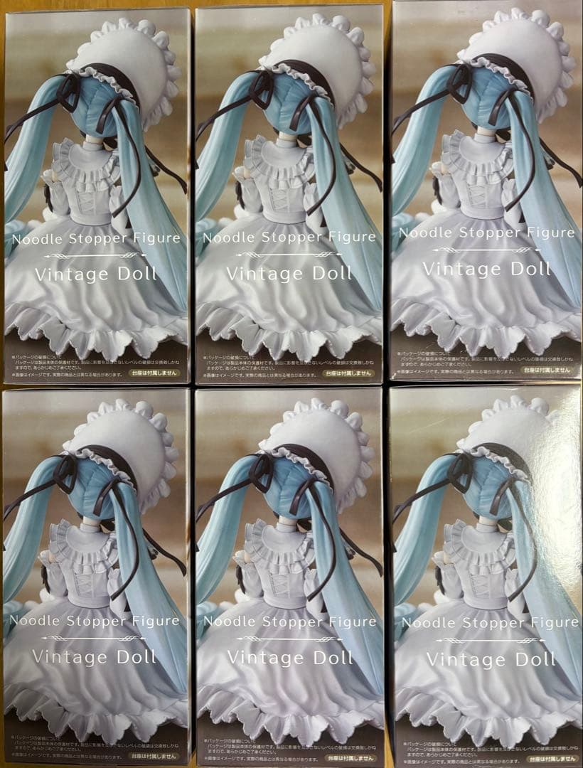 初音ミク ぬーどるストッパーフィギュア ヴィンテージドール　6箱セット