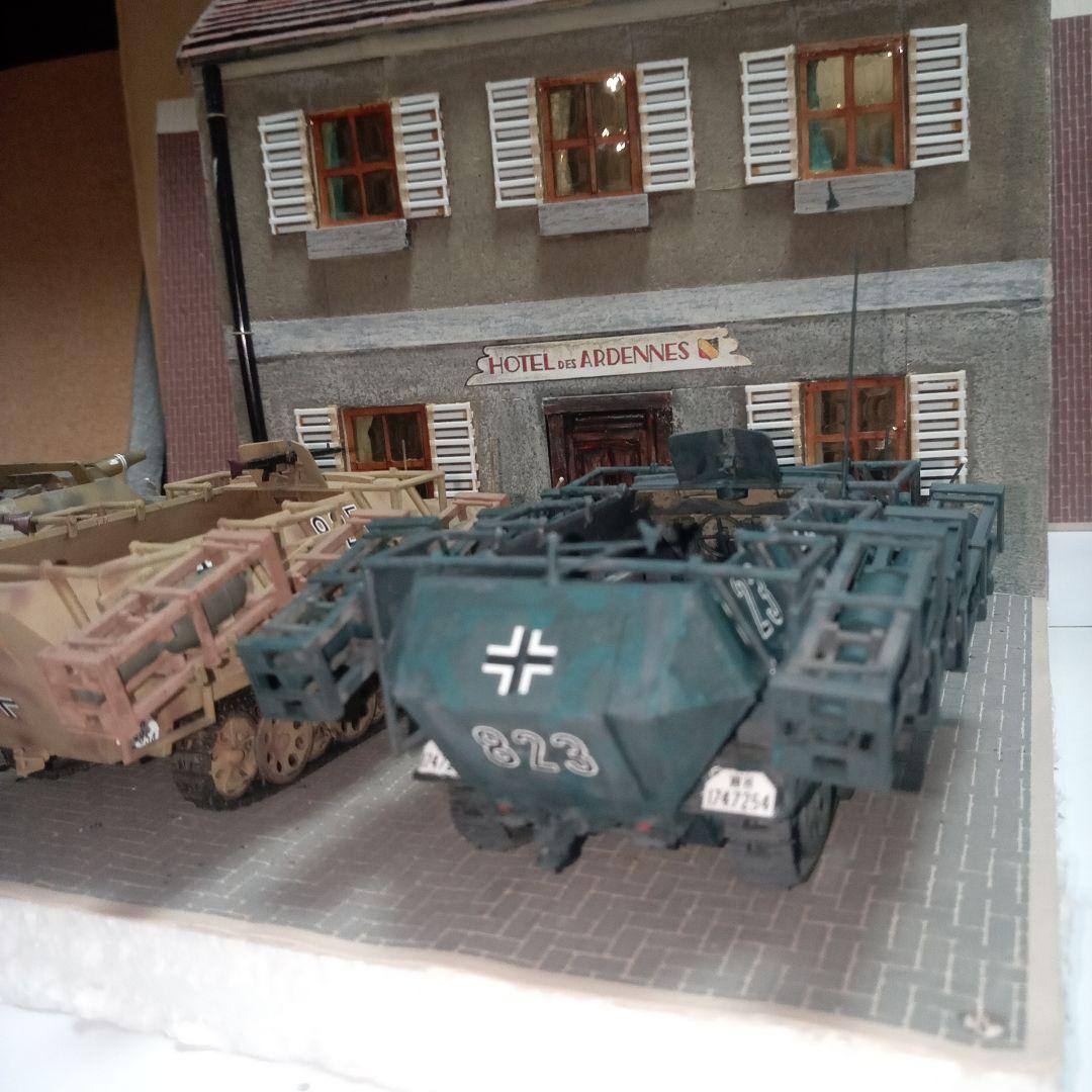 タミヤ　ドイツ軍ハ―フトラックSd.Kfz.251　３輛　1/35　ジオラマ用